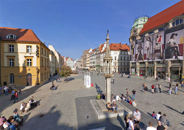 Der Breslauer Marktplatz