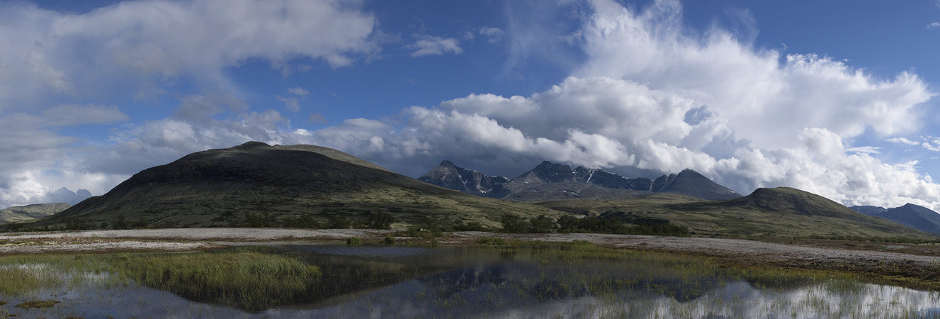 Rondane. Chmury.